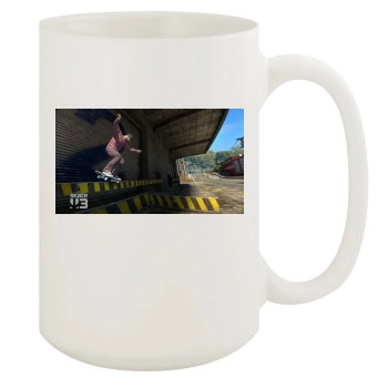 Skate 3 15oz White Mug