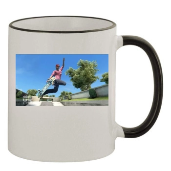 Skate 3 11oz Colored Rim & Handle Mug