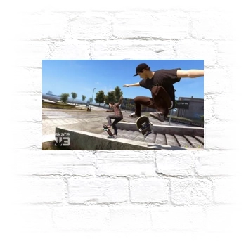 Skate 3 Metal Wall Art