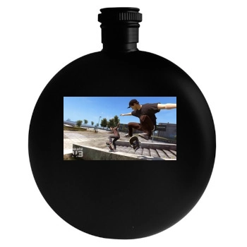 Skate 3 Round Flask