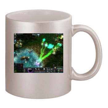 Heroes Of Newerth Russian LAN 11oz Metallic Silver Mug