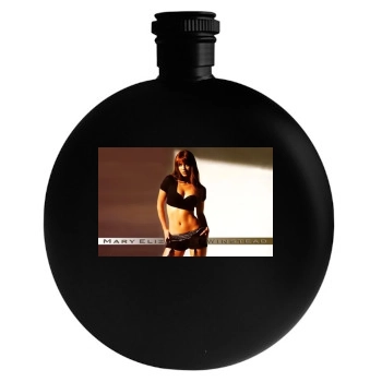 Mary Elizabeth Winstead Round Flask