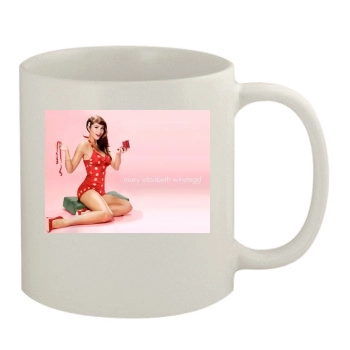 Mary Elizabeth Winstead 11oz White Mug