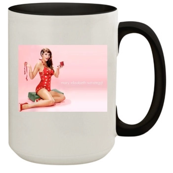 Mary Elizabeth Winstead 15oz Colored Inner & Handle Mug