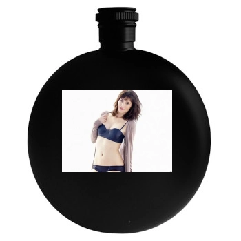 Mary Elizabeth Winstead Round Flask