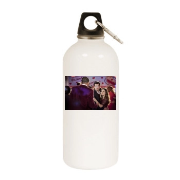 Hart of Dixie White Water Bottle With Carabiner