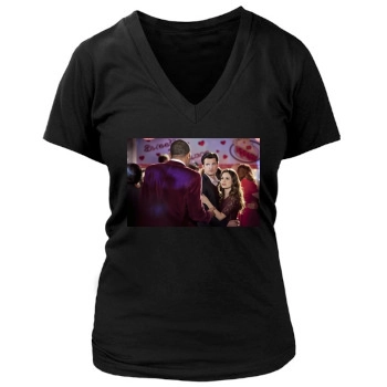 Hart of Dixie Women's Deep V-Neck TShirt