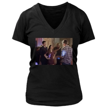 Hart of Dixie Women's Deep V-Neck TShirt