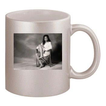 Minnie Driver 11oz Metallic Silver Mug