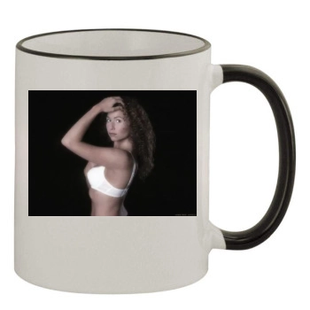 Minnie Driver 11oz Colored Rim & Handle Mug