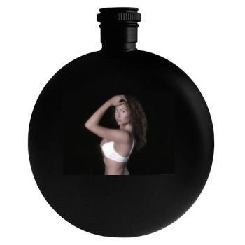 Minnie Driver Round Flask