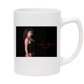 Minnie Driver 14oz White Statesman Mug