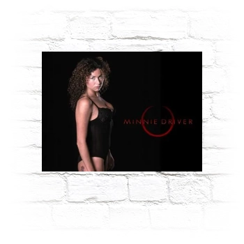 Minnie Driver Metal Wall Art