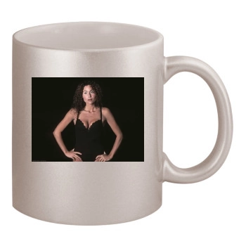 Minnie Driver 11oz Metallic Silver Mug