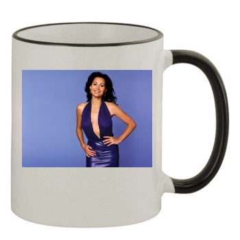 Minnie Driver 11oz Colored Rim & Handle Mug