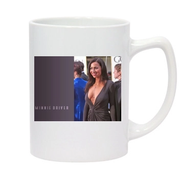 Minnie Driver 14oz White Statesman Mug