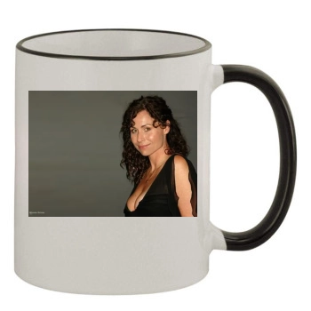 Minnie Driver 11oz Colored Rim & Handle Mug