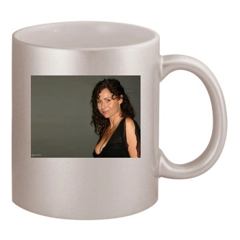 Minnie Driver 11oz Metallic Silver Mug