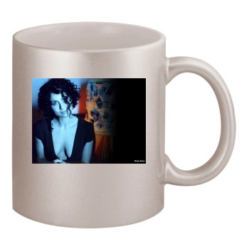 Minnie Driver 11oz Metallic Silver Mug