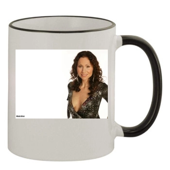 Minnie Driver 11oz Colored Rim & Handle Mug