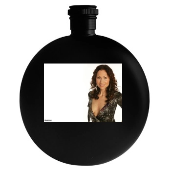 Minnie Driver Round Flask