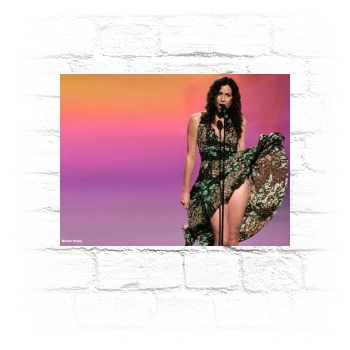 Minnie Driver Metal Wall Art