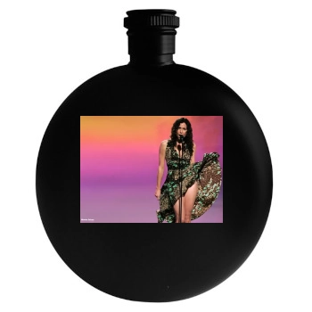 Minnie Driver Round Flask