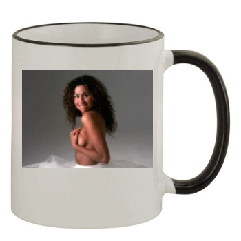 Minnie Driver 11oz Colored Rim & Handle Mug