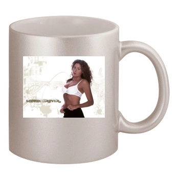 Minnie Driver 11oz Metallic Silver Mug