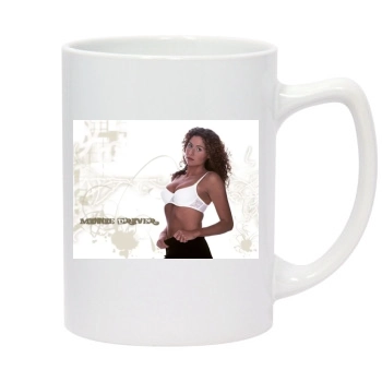 Minnie Driver 14oz White Statesman Mug