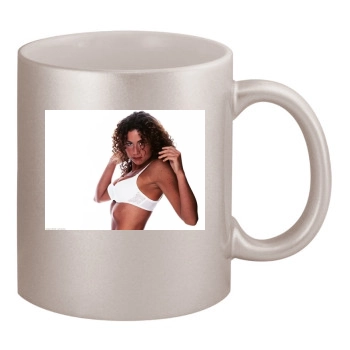 Minnie Driver 11oz Metallic Silver Mug