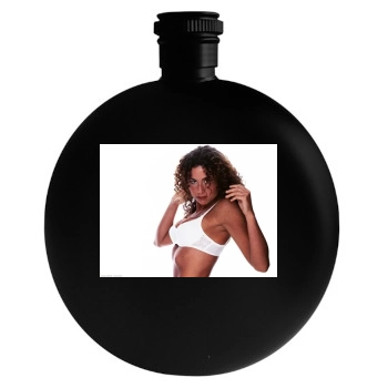 Minnie Driver Round Flask