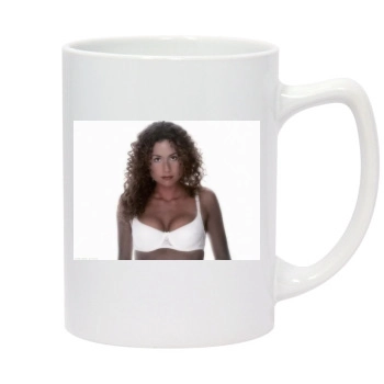 Minnie Driver 14oz White Statesman Mug