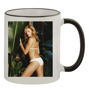 Amanda Righetti 11oz Colored Rim & Handle Mug