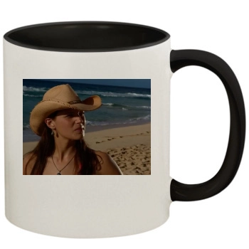 Amanda Righetti 11oz Colored Inner & Handle Mug