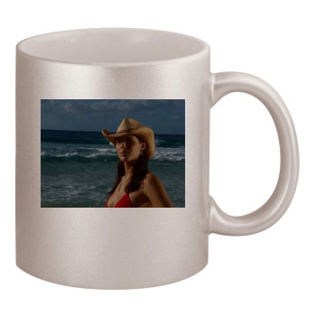 Amanda Righetti 11oz Metallic Silver Mug