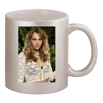 Amanda Righetti 11oz Metallic Silver Mug