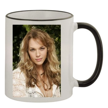 Amanda Righetti 11oz Colored Rim & Handle Mug