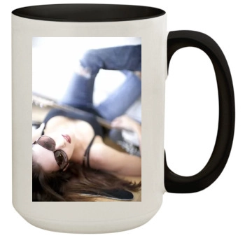 Amanda Righetti 15oz Colored Inner & Handle Mug