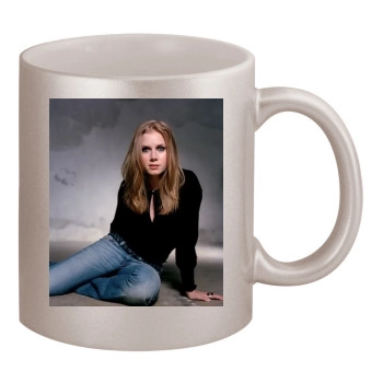 Amy Adams 11oz Metallic Silver Mug