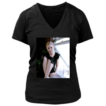 Amy Adams Women's Deep V-Neck TShirt