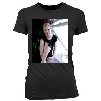 Amy Adams Women's Junior Cut Crewneck T-Shirt