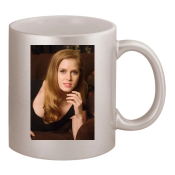 Amy Adams 11oz Metallic Silver Mug