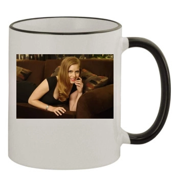 Amy Adams 11oz Colored Rim & Handle Mug