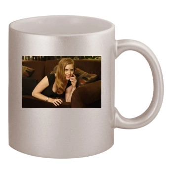 Amy Adams 11oz Metallic Silver Mug