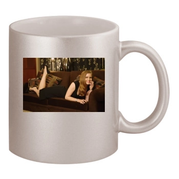 Amy Adams 11oz Metallic Silver Mug