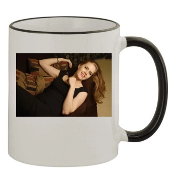 Amy Adams 11oz Colored Rim & Handle Mug