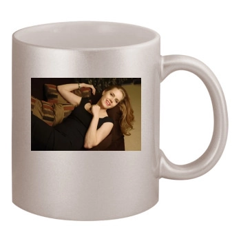 Amy Adams 11oz Metallic Silver Mug