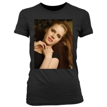 Amy Adams Women's Junior Cut Crewneck T-Shirt