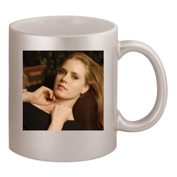 Amy Adams 11oz Metallic Silver Mug